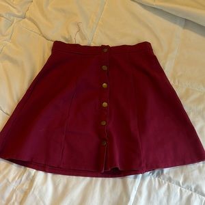 Button up skirt
